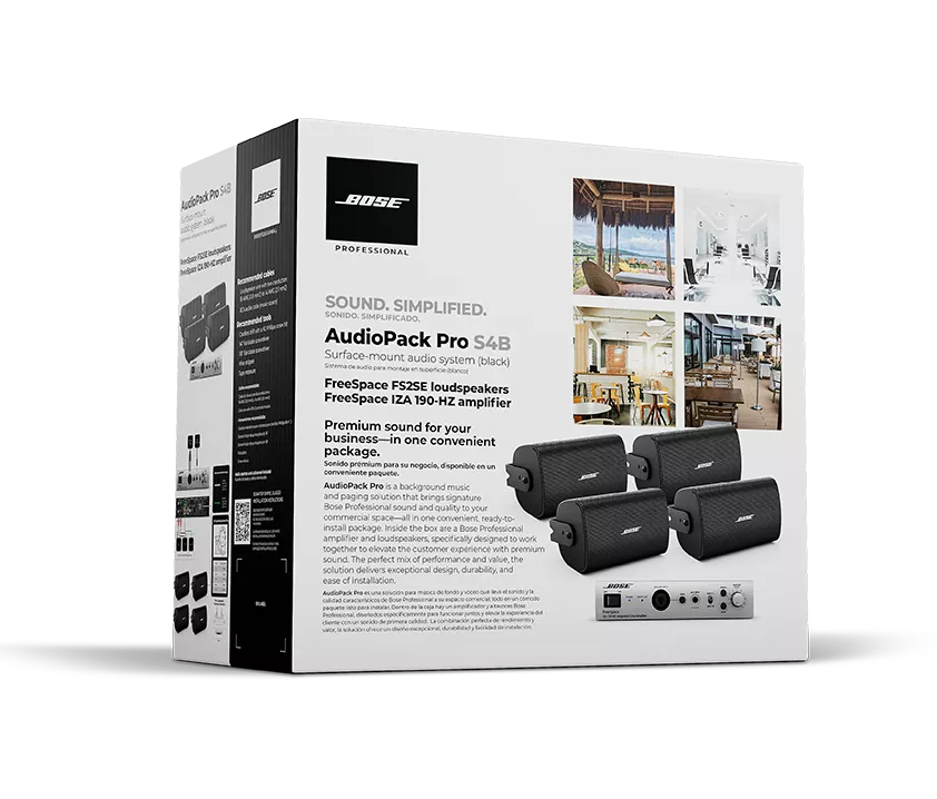 Bose Professional AudioPack Pro S4B