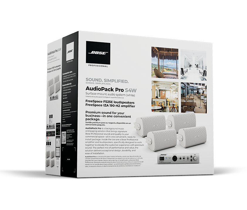Bose Professional AudioPack Pro S4W